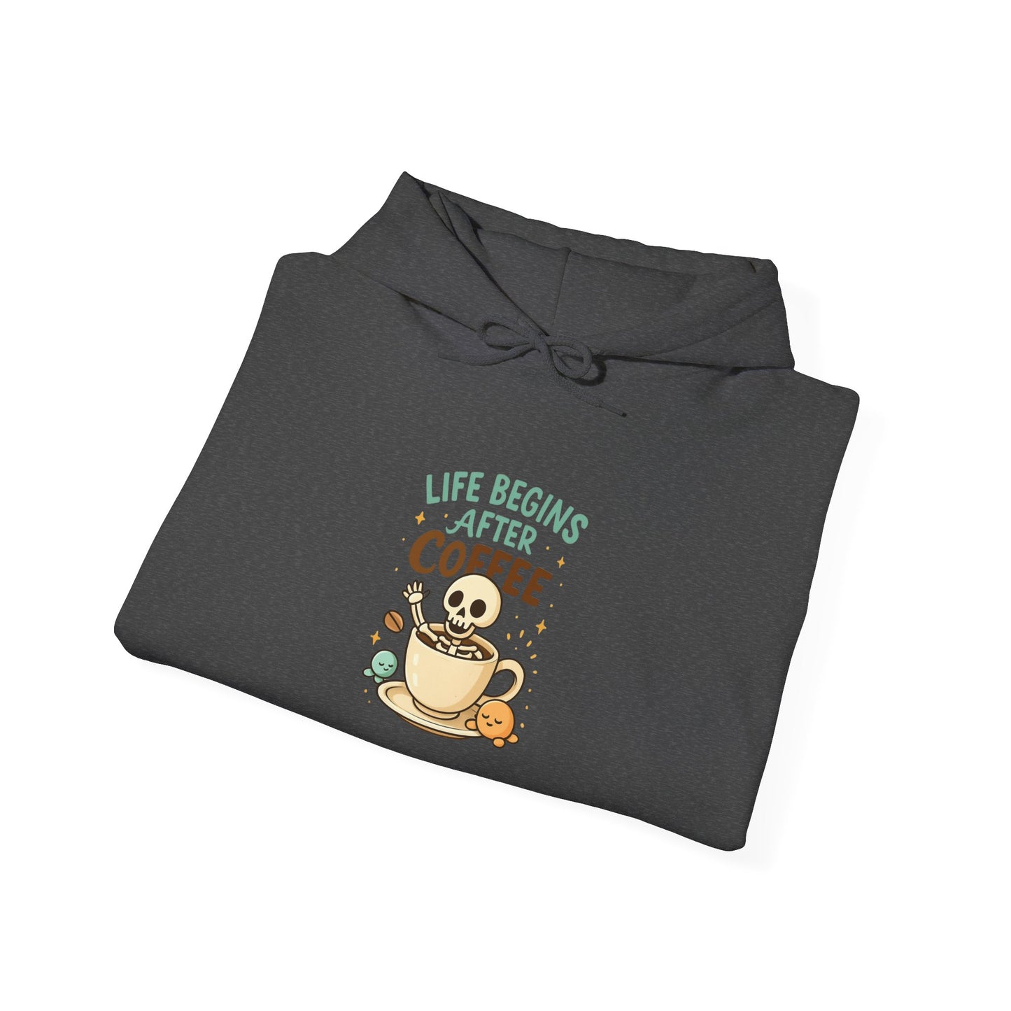 Life Begins After Coffee Hoodie - Cozy Unisex Sweatshirt | Perfect Gift for Coffee Lovers, Birthdays, Holidays, Everyday Comfort