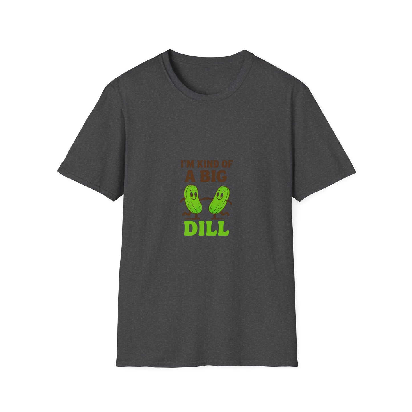 Funny Pickle T-Shirt, I’m Kind of a Big Dill Shirt, Quirky Gift for Food Lovers, Unisex Tee, Humor Apparel