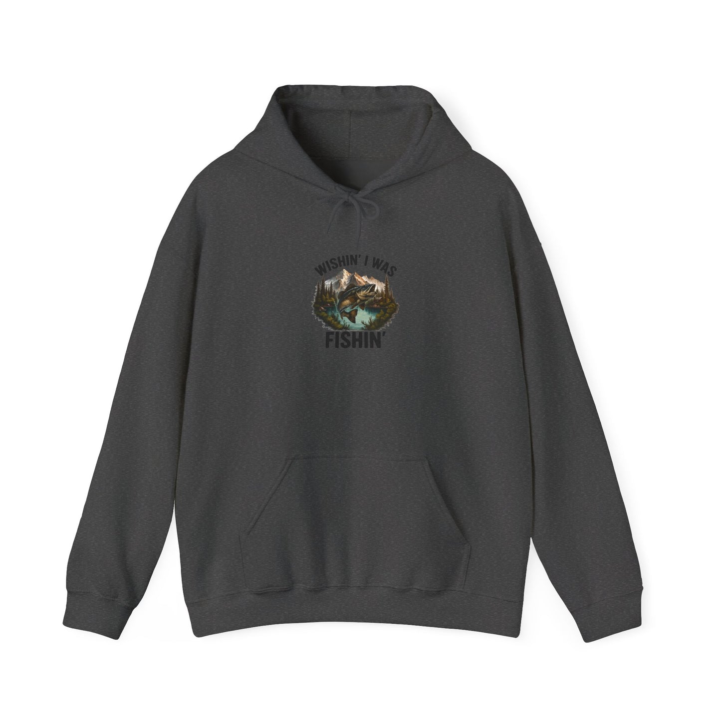 Fishing Lover's Unisex Hoodie, Relaxed Fit, Casual Sweatshirt, Perfect for Outdoor Adventures, Gift Idea for Fishermen