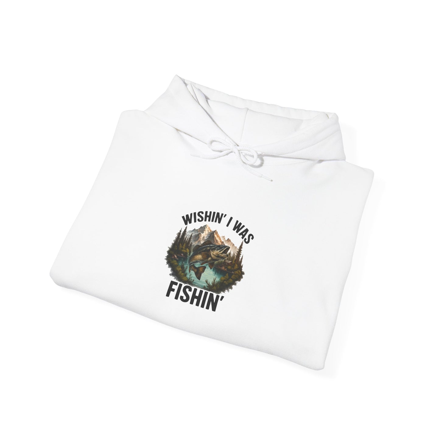Fishing Lover's Unisex Hoodie, Relaxed Fit, Casual Sweatshirt, Perfect for Outdoor Adventures, Gift Idea for Fishermen