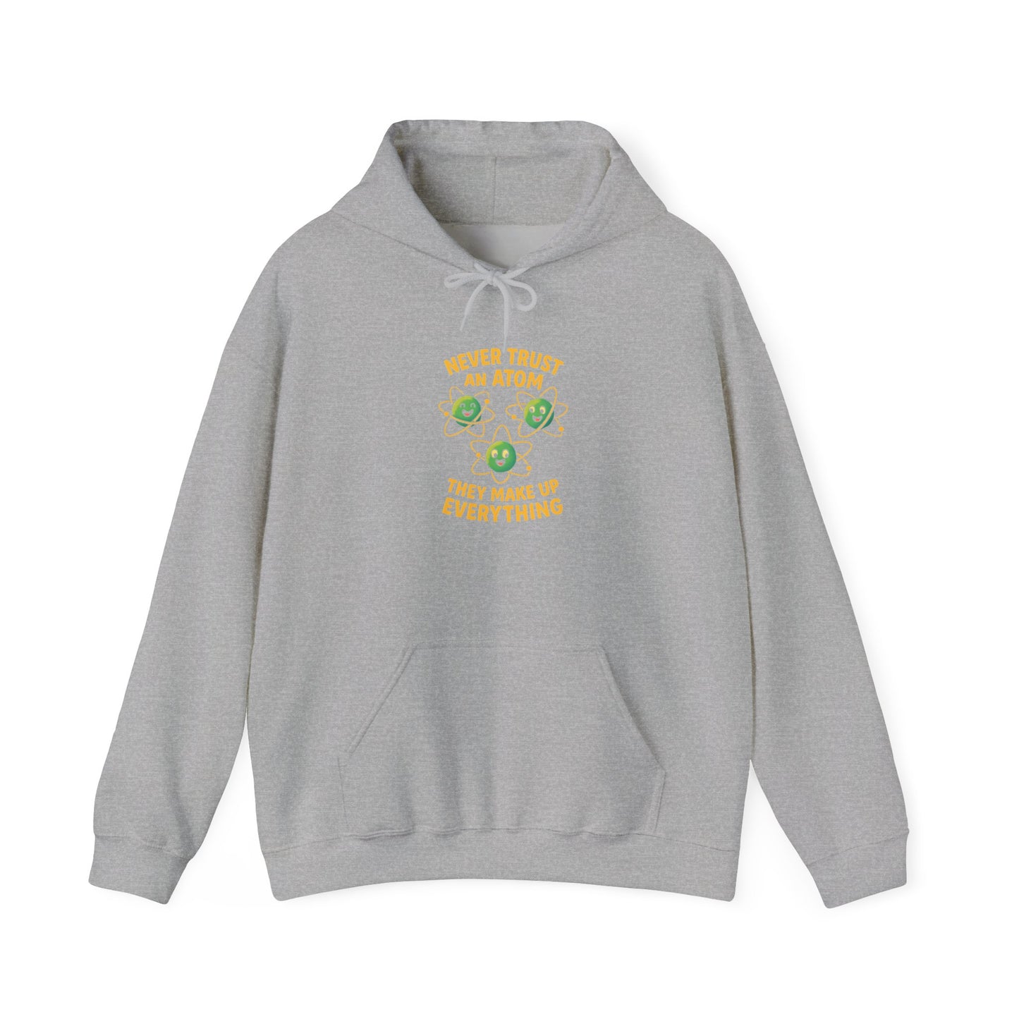 Science-Themed Unisex Hoodie with Fun Graphic, Perfect for Students, Gift for Science Lovers, Casual Wear, Unique Sweatshirt