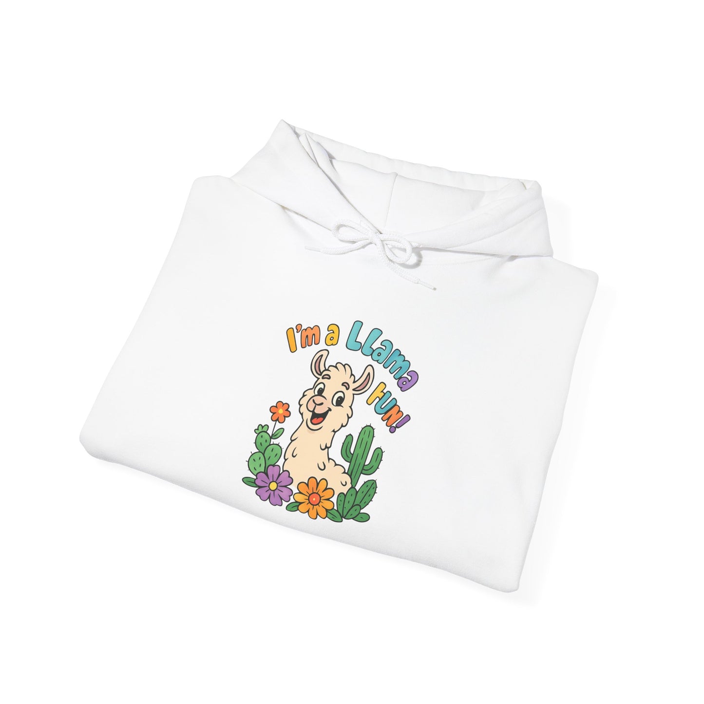 Cute Llama Sweatshirt - I'm a Llama Mom, Animal Lover Gift, Cozy Hoodie, Unique Sweatshirt, Fun Sweatshirt for Any Occasion