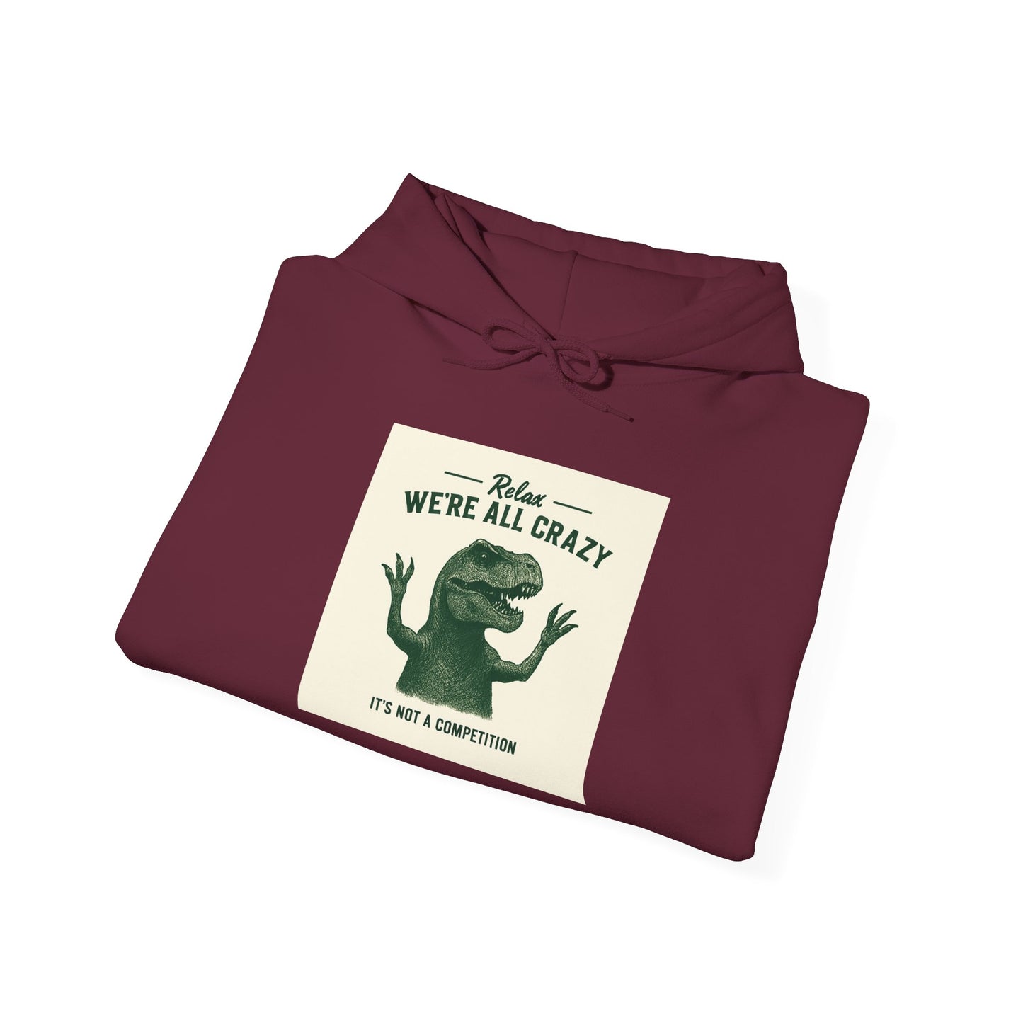 Crazy Vibes Hooded Sweatshirt, Fun Pullover, Gift for Friends, Unique Design, Hipster Apparel, Relaxed Style
