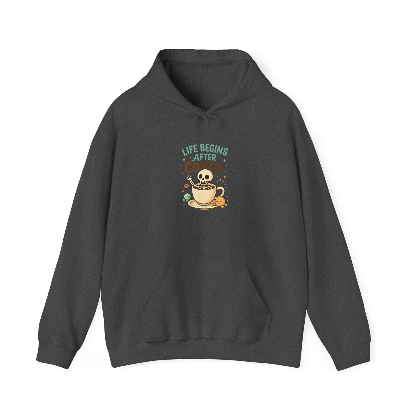 Life Begins After Coffee Hoodie - Cozy Unisex Sweatshirt | Perfect Gift for Coffee Lovers, Birthdays, Holidays, Everyday Comfort
