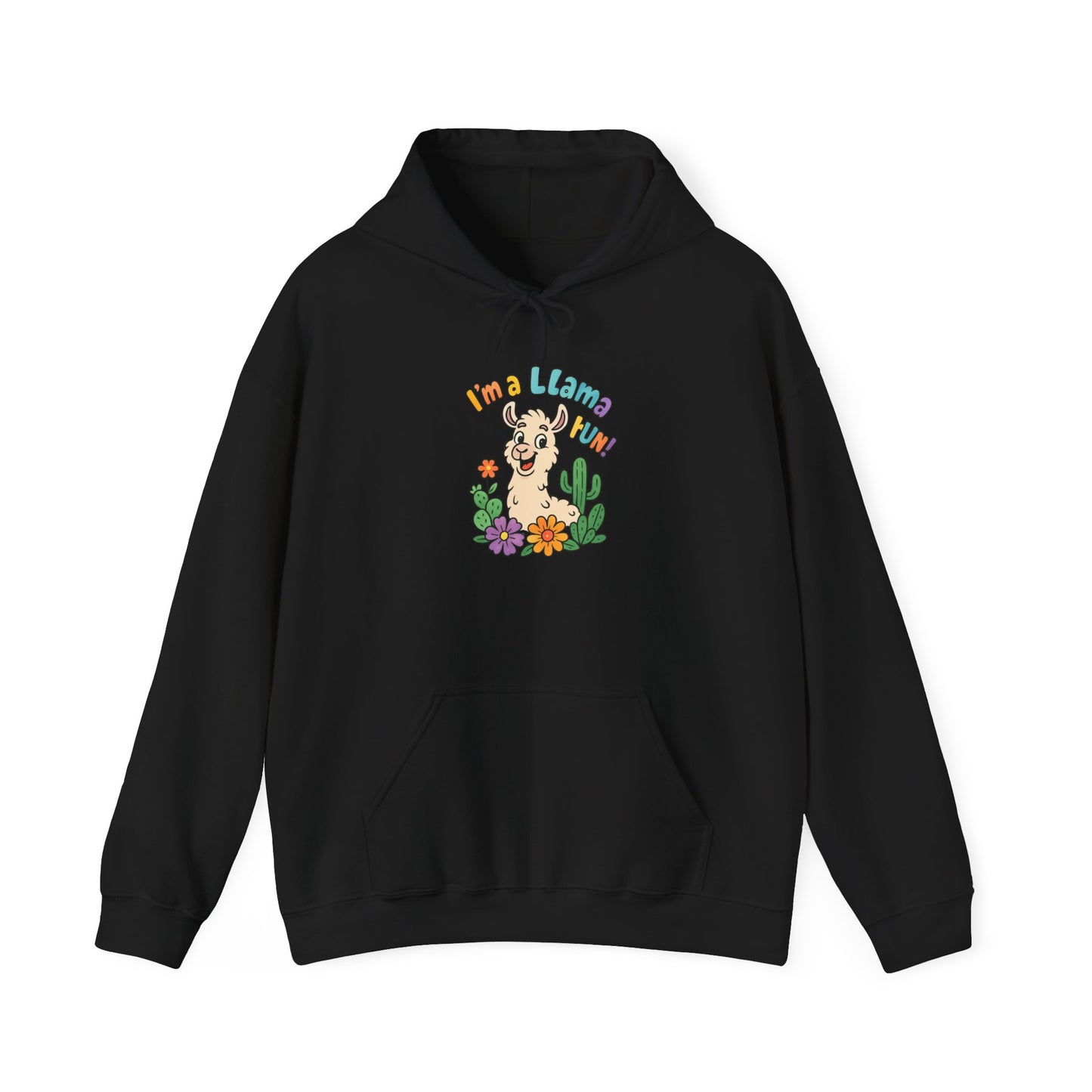 Cute Llama Sweatshirt - I'm a Llama Mom, Animal Lover Gift, Cozy Hoodie, Unique Sweatshirt, Fun Sweatshirt for Any Occasion