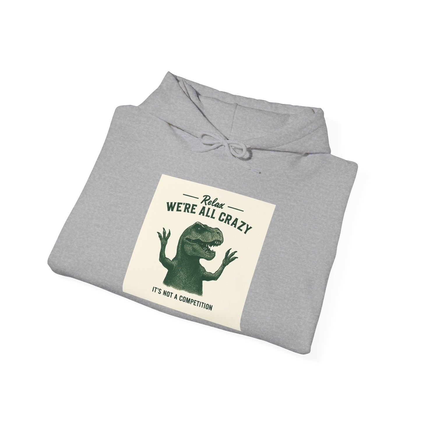 Crazy Vibes Hooded Sweatshirt, Fun Pullover, Gift for Friends, Unique Design, Hipster Apparel, Relaxed Style