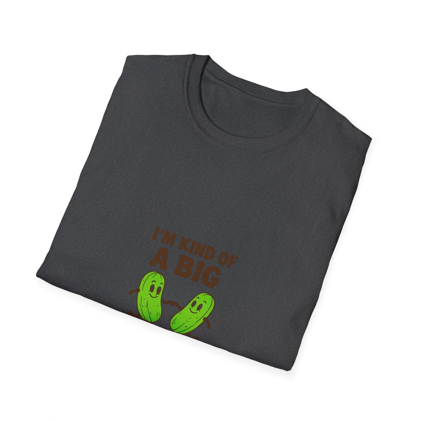 Funny Pickle T-Shirt, I’m Kind of a Big Dill Shirt, Quirky Gift for Food Lovers, Unisex Tee, Humor Apparel