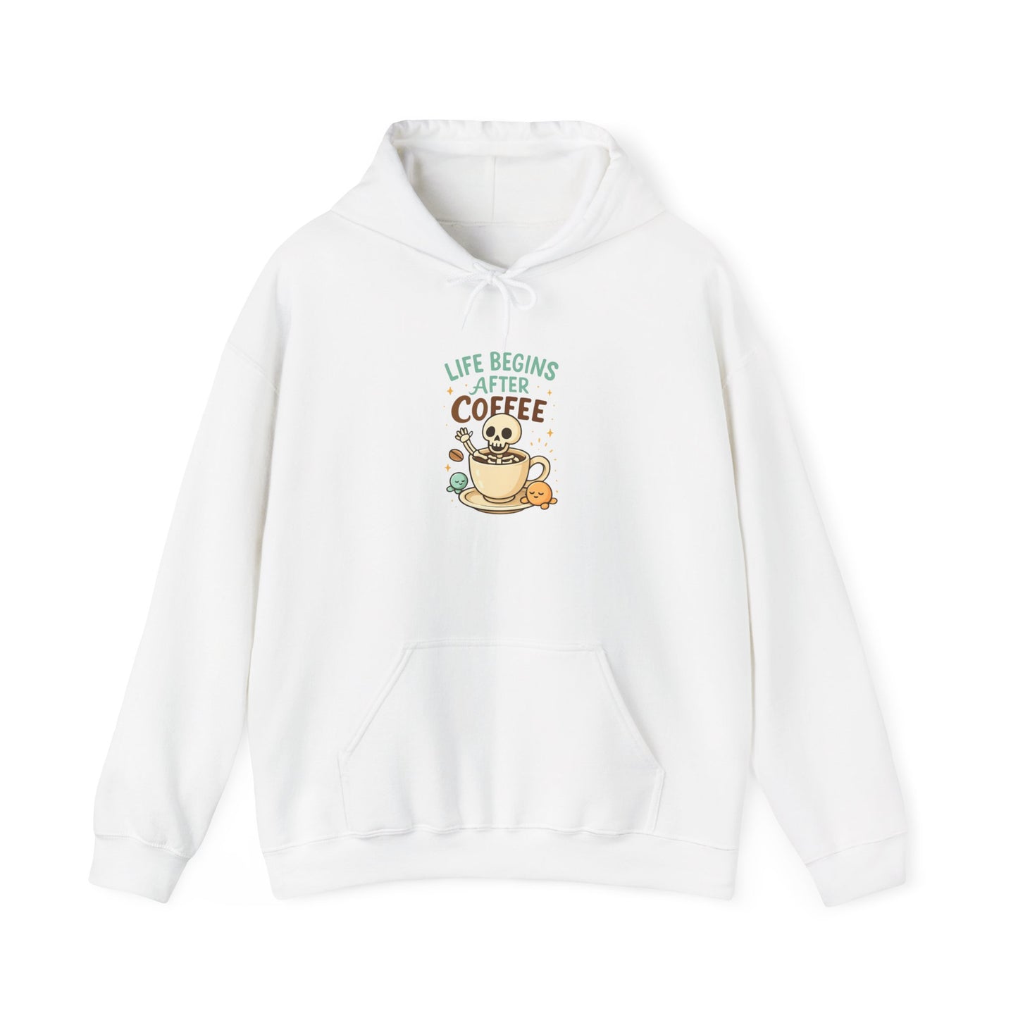 Life Begins After Coffee Hoodie - Cozy Unisex Sweatshirt | Perfect Gift for Coffee Lovers, Birthdays, Holidays, Everyday Comfort