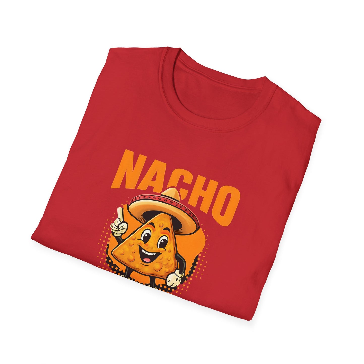 Fun Foodie Graphic Tee, Unisex Nacho T-Shirt, Casual Everyday Wear, Gift for Taco Lovers, Food-Themed Apparel
