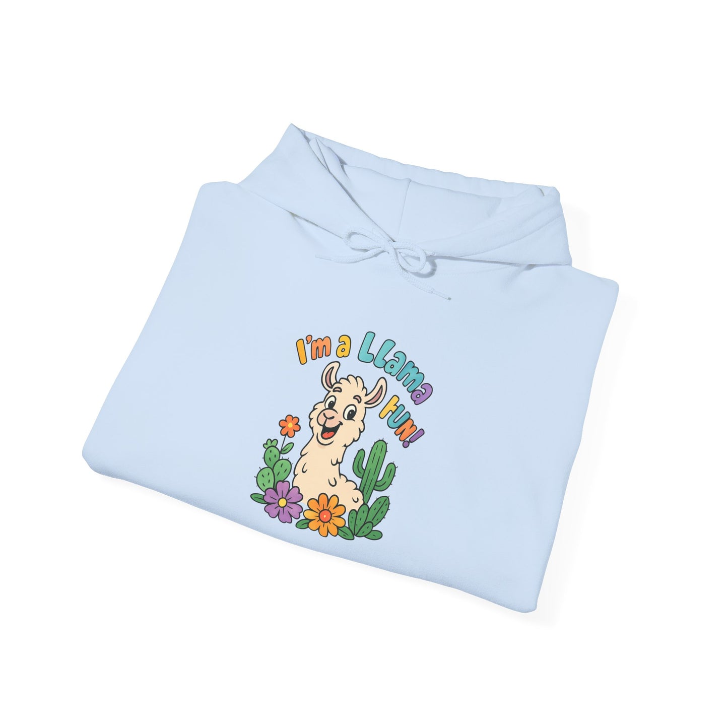 Cute Llama Sweatshirt - I'm a Llama Mom, Animal Lover Gift, Cozy Hoodie, Unique Sweatshirt, Fun Sweatshirt for Any Occasion