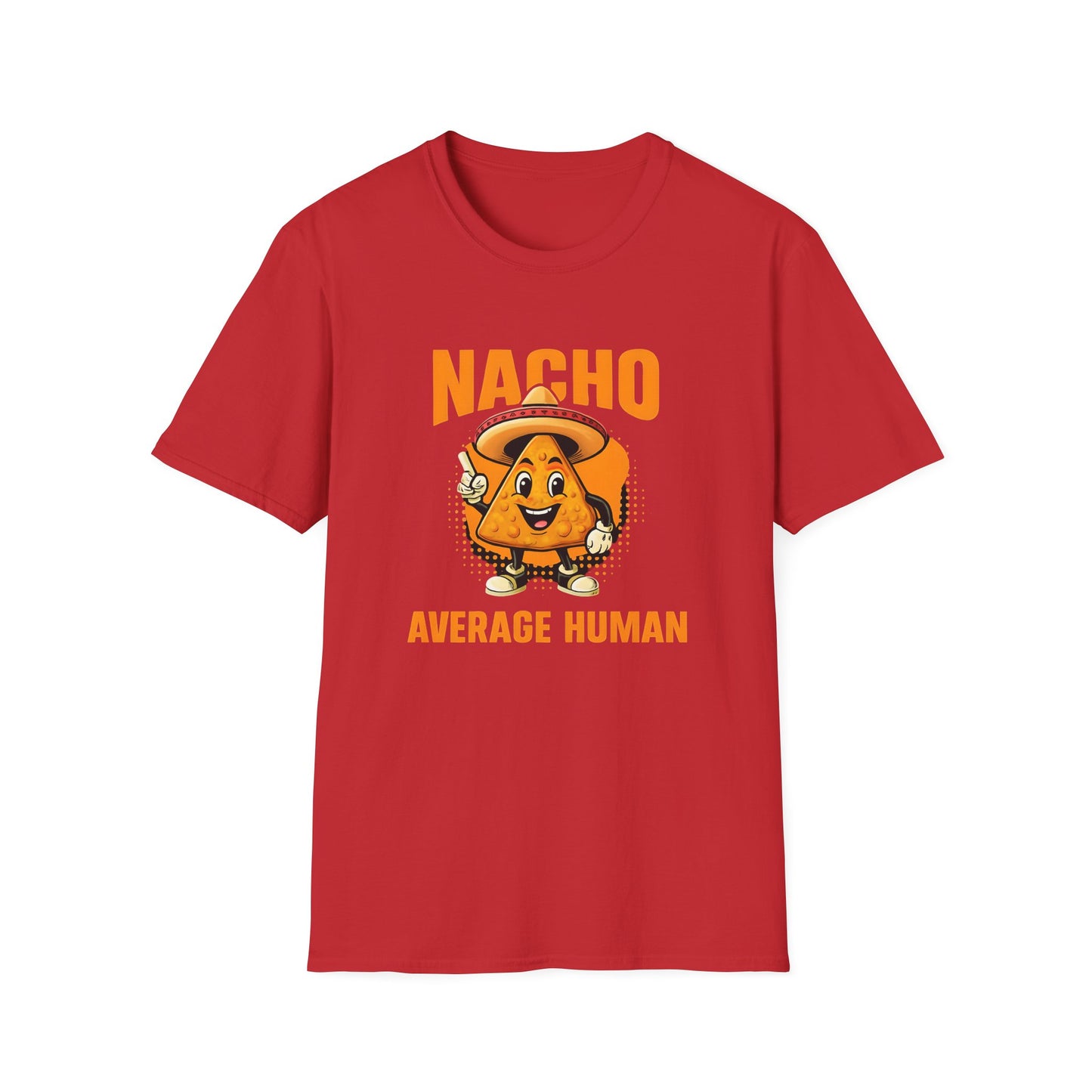 Fun Foodie Graphic Tee, Unisex Nacho T-Shirt, Casual Everyday Wear, Gift for Taco Lovers, Food-Themed Apparel