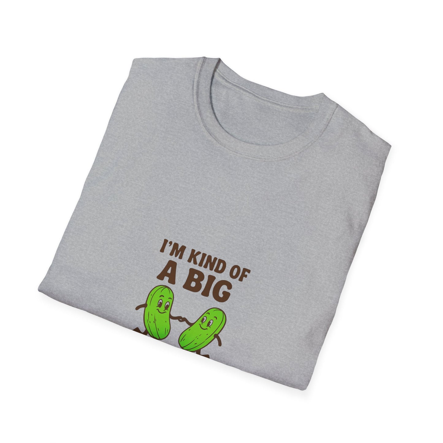 Funny Pickle T-Shirt, I’m Kind of a Big Dill Shirt, Quirky Gift for Food Lovers, Unisex Tee, Humor Apparel