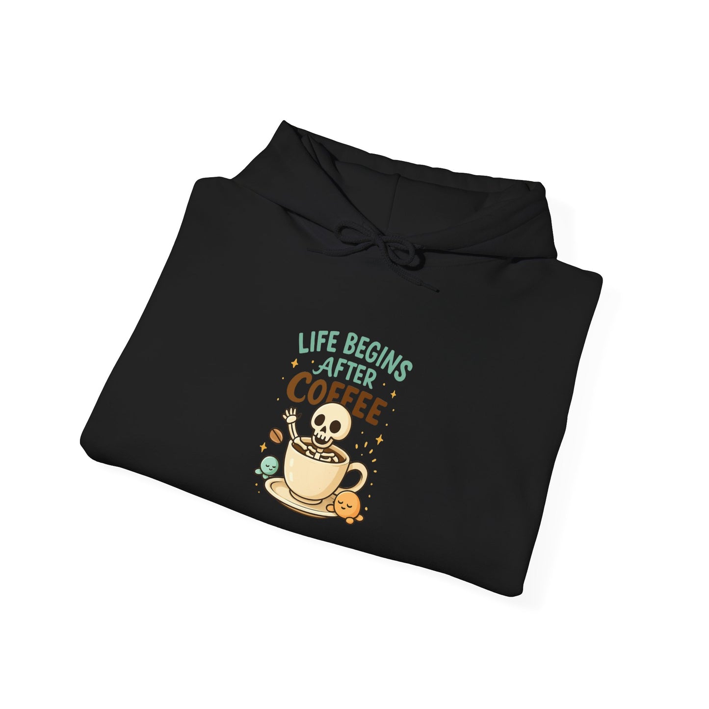 Life Begins After Coffee Hoodie - Cozy Unisex Sweatshirt | Perfect Gift for Coffee Lovers, Birthdays, Holidays, Everyday Comfort