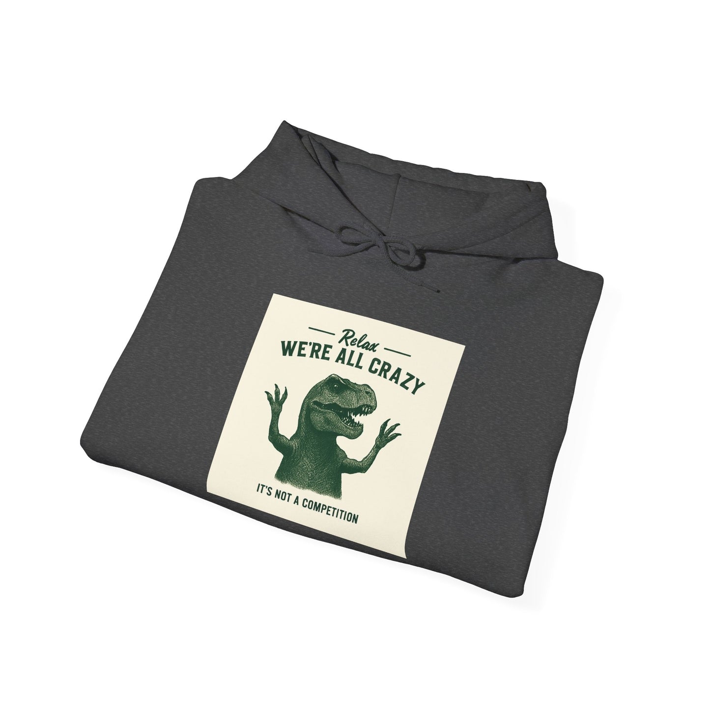 Crazy Vibes Hooded Sweatshirt, Fun Pullover, Gift for Friends, Unique Design, Hipster Apparel, Relaxed Style
