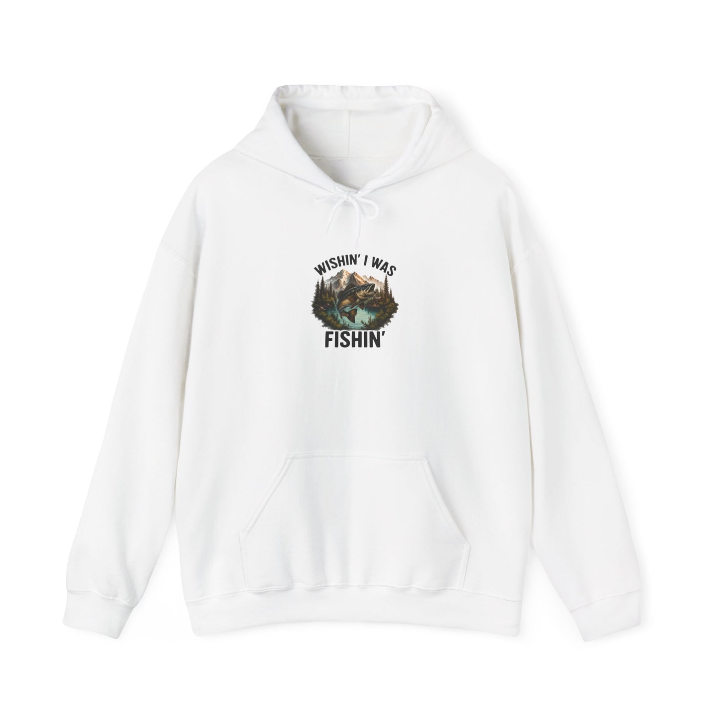 Fishing Lover's Unisex Hoodie, Relaxed Fit, Casual Sweatshirt, Perfect for Outdoor Adventures, Gift Idea for Fishermen