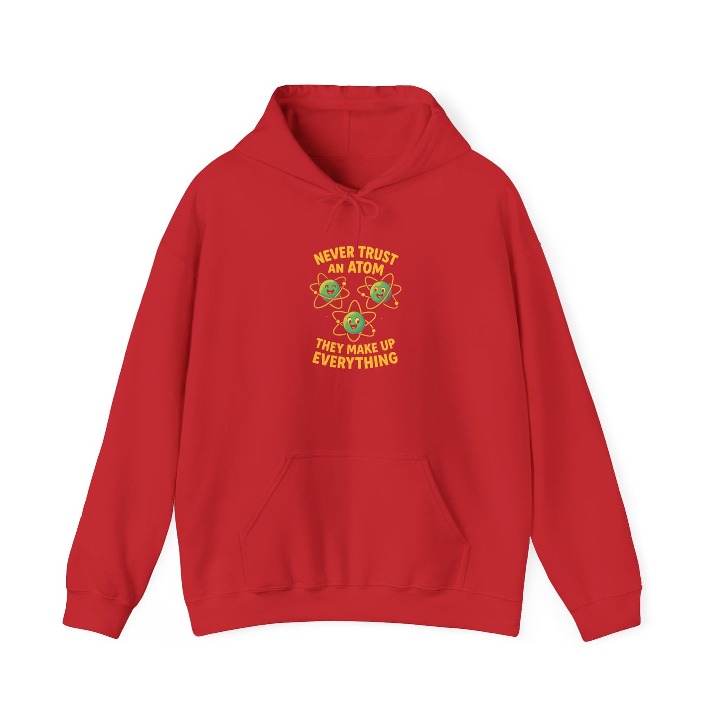 Science-Themed Unisex Hoodie with Fun Graphic, Perfect for Students, Gift for Science Lovers, Casual Wear, Unique Sweatshirt