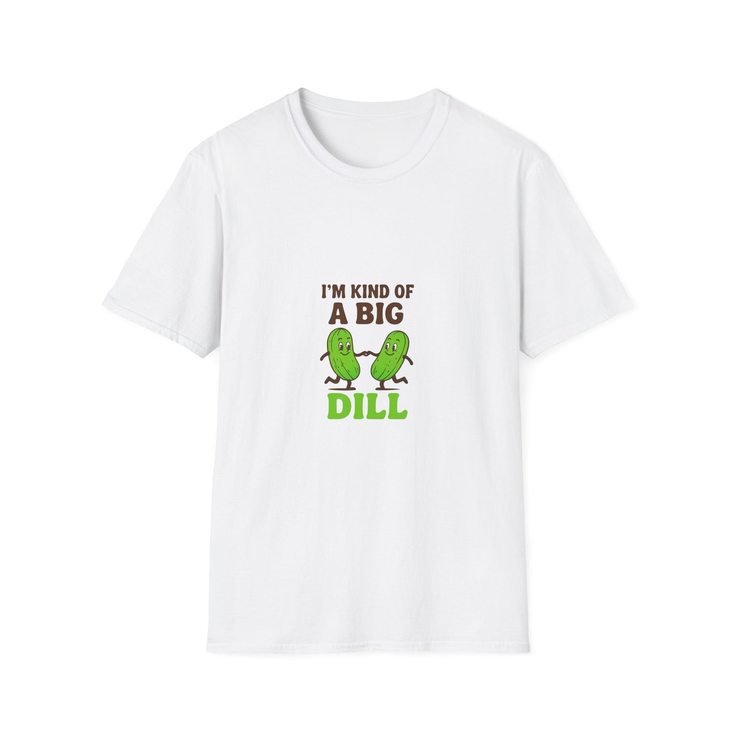 Funny Pickle T-Shirt, I’m Kind of a Big Dill Shirt, Quirky Gift for Food Lovers, Unisex Tee, Humor Apparel