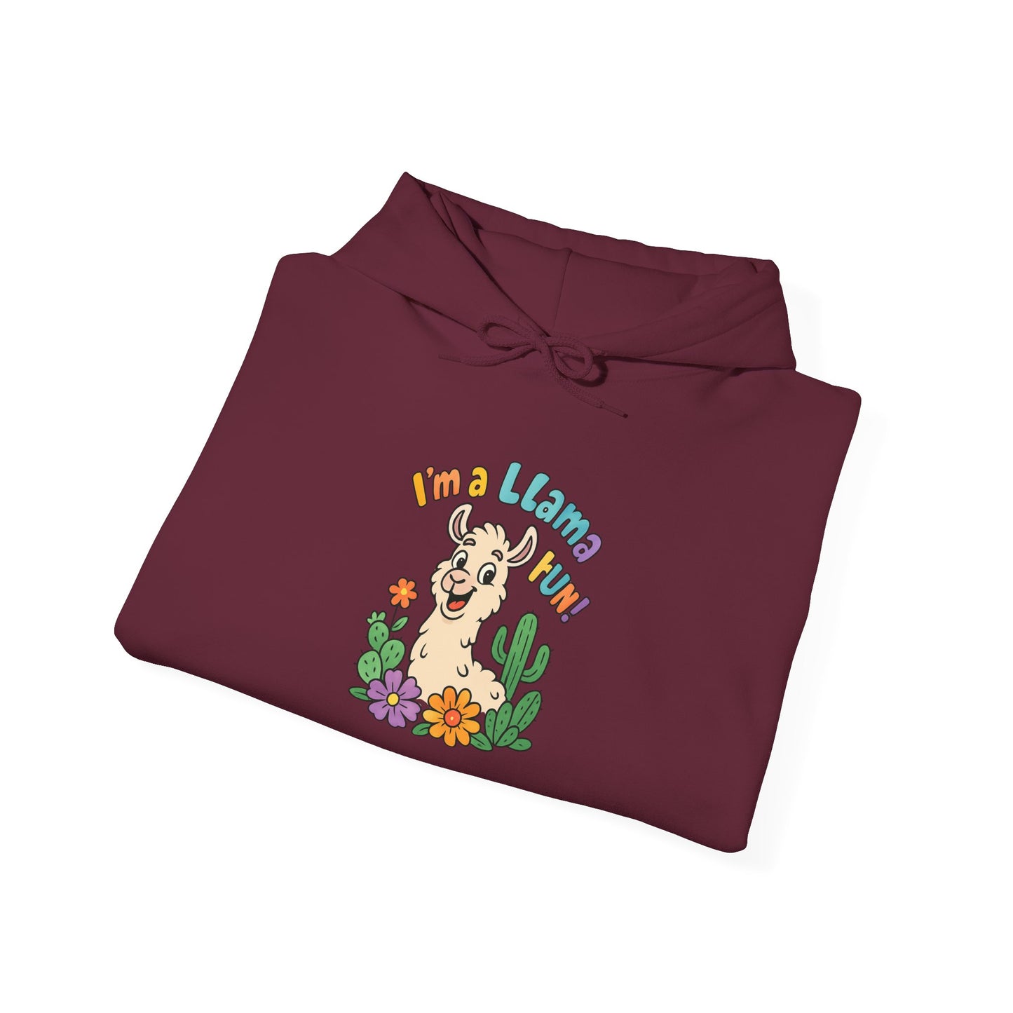 Cute Llama Sweatshirt - I'm a Llama Mom, Animal Lover Gift, Cozy Hoodie, Unique Sweatshirt, Fun Sweatshirt for Any Occasion
