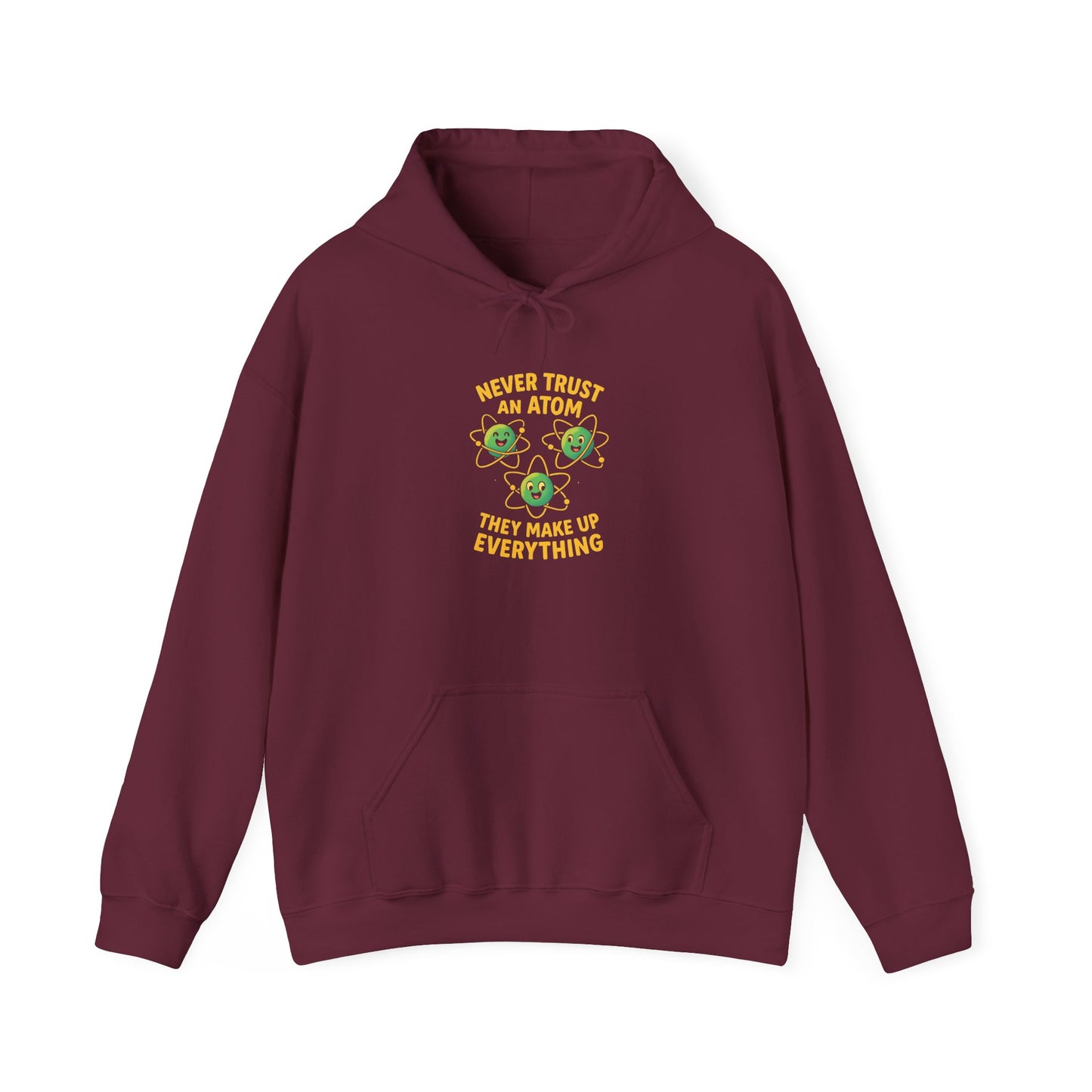Science-Themed Unisex Hoodie with Fun Graphic, Perfect for Students, Gift for Science Lovers, Casual Wear, Unique Sweatshirt