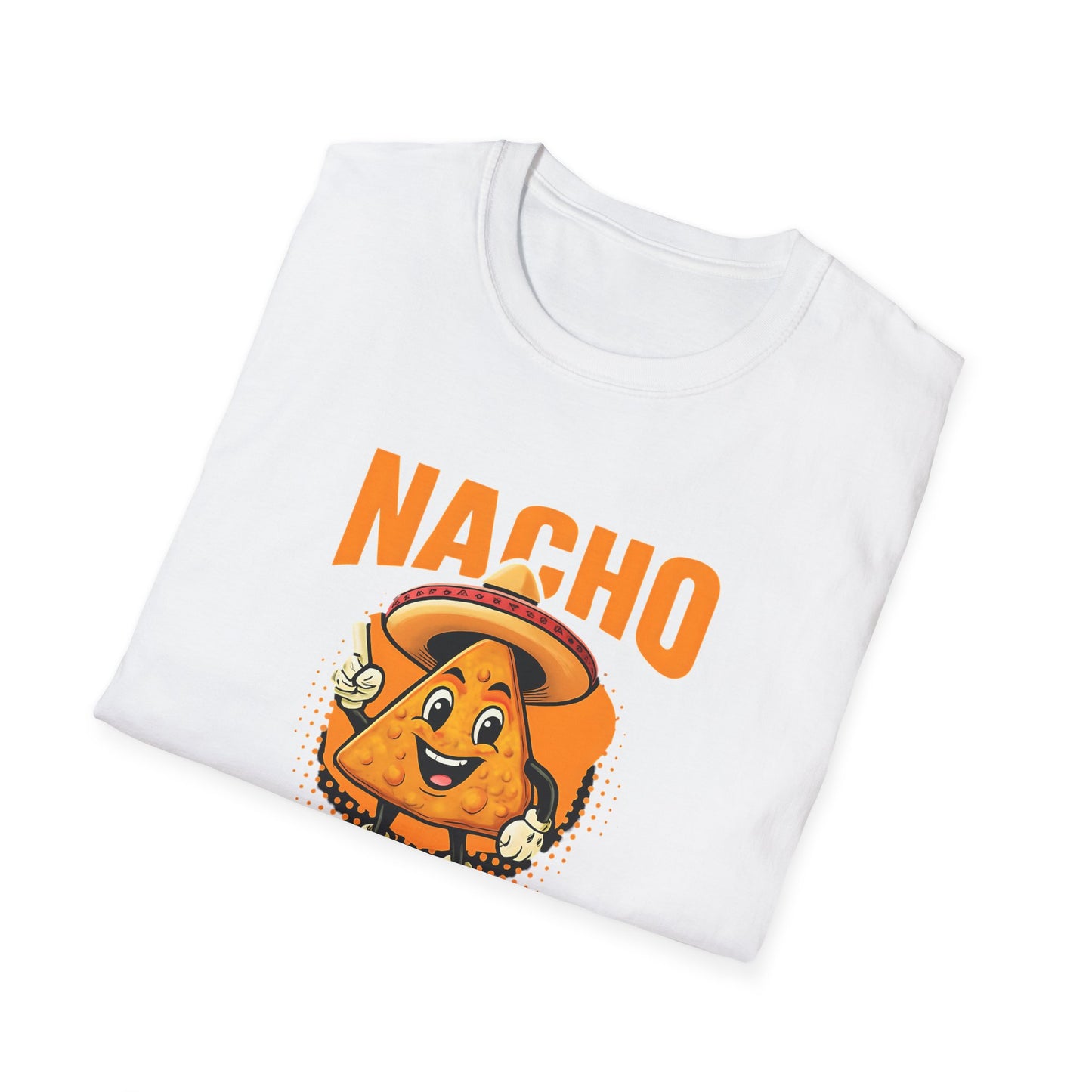 Fun Foodie Graphic Tee, Unisex Nacho T-Shirt, Casual Everyday Wear, Gift for Taco Lovers, Food-Themed Apparel
