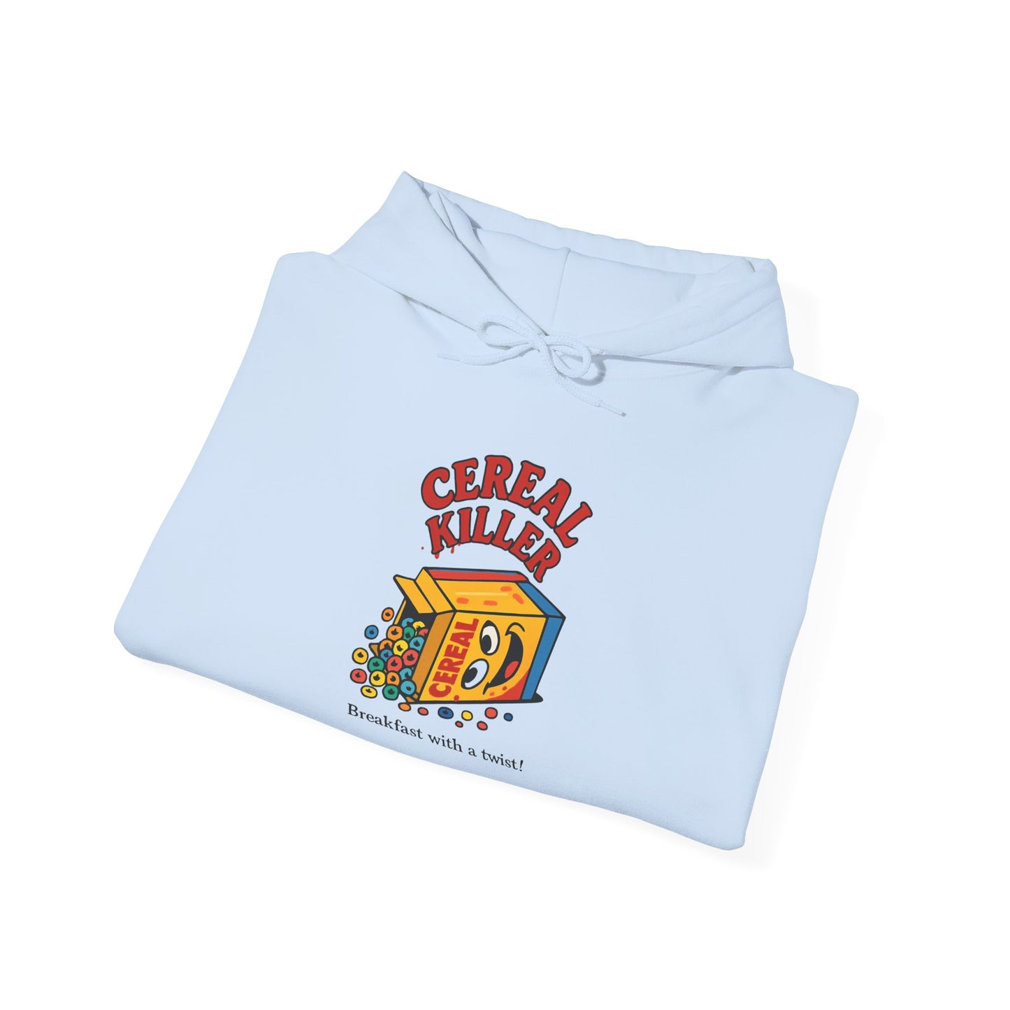 Cereal Killer Hoodie - Fun Casual Sweatshirt, Perfect for Breakfast Lovers, Gift for Foodies, Cozy Loungewear, Unique Funny Apparel