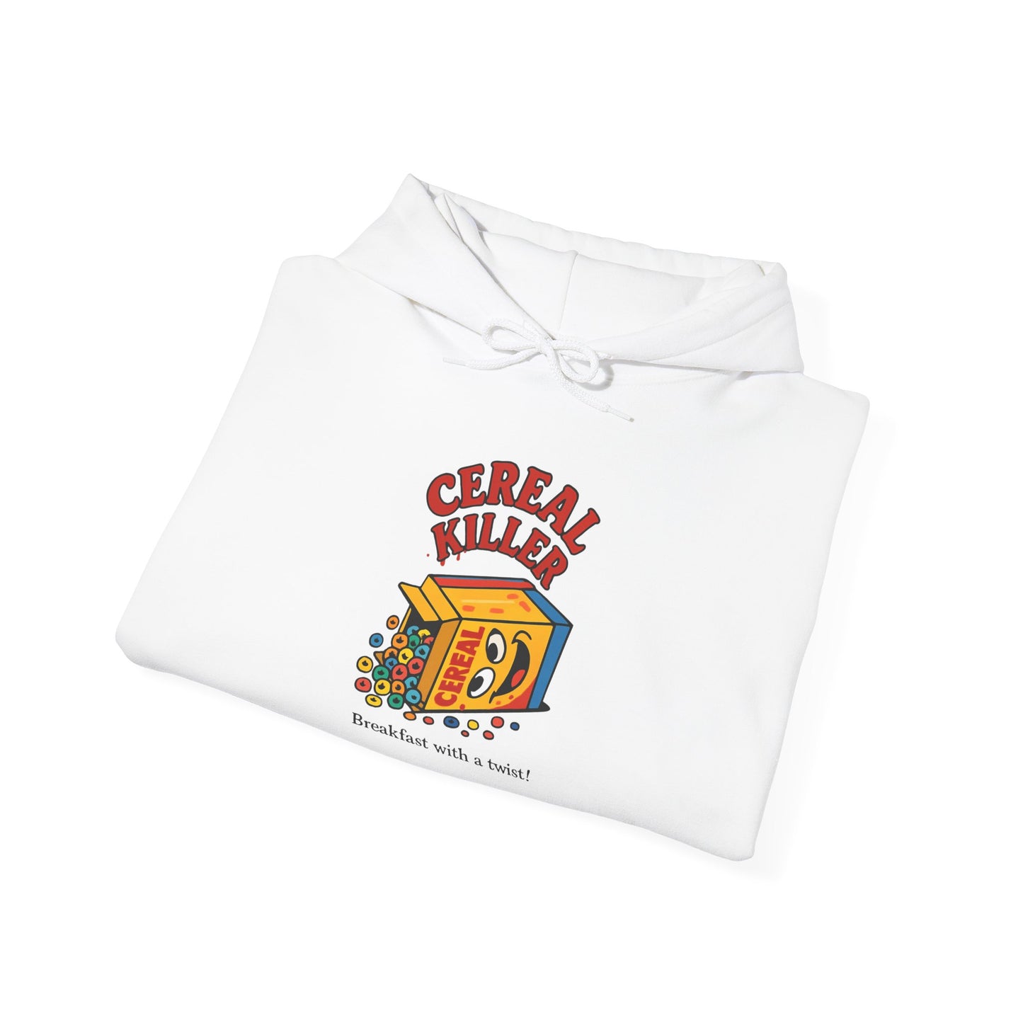 Cereal Killer Hoodie - Fun Casual Sweatshirt, Perfect for Breakfast Lovers, Gift for Foodies, Cozy Loungewear, Unique Funny Apparel