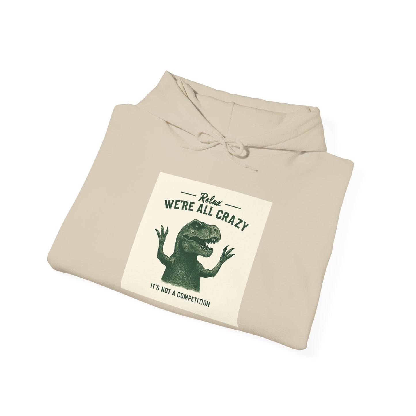 Crazy Vibes Hooded Sweatshirt, Fun Pullover, Gift for Friends, Unique Design, Hipster Apparel, Relaxed Style