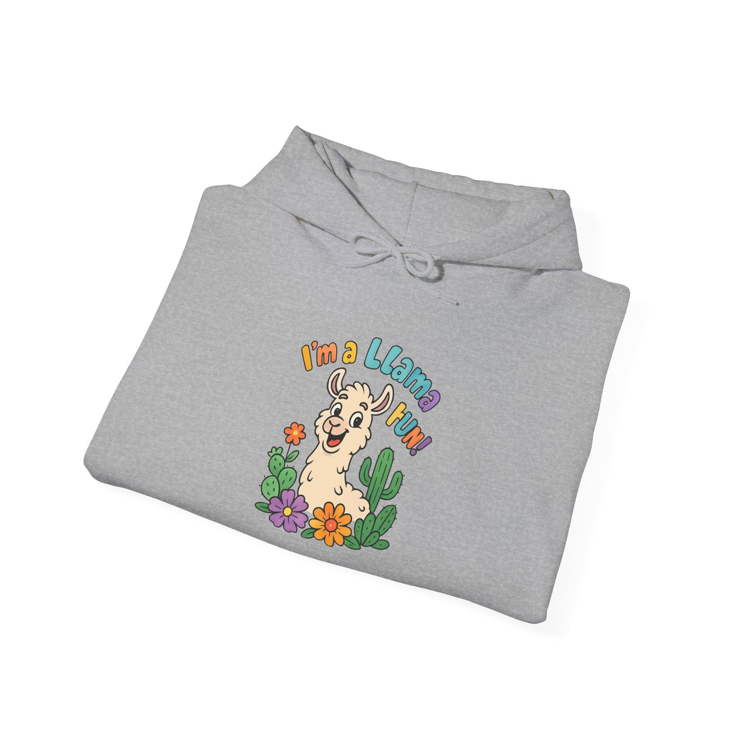 Cute Llama Sweatshirt - I'm a Llama Mom, Animal Lover Gift, Cozy Hoodie, Unique Sweatshirt, Fun Sweatshirt for Any Occasion