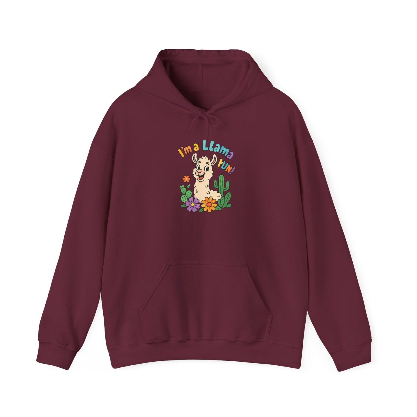 Cute Llama Sweatshirt - I'm a Llama Mom, Animal Lover Gift, Cozy Hoodie, Unique Sweatshirt, Fun Sweatshirt for Any Occasion