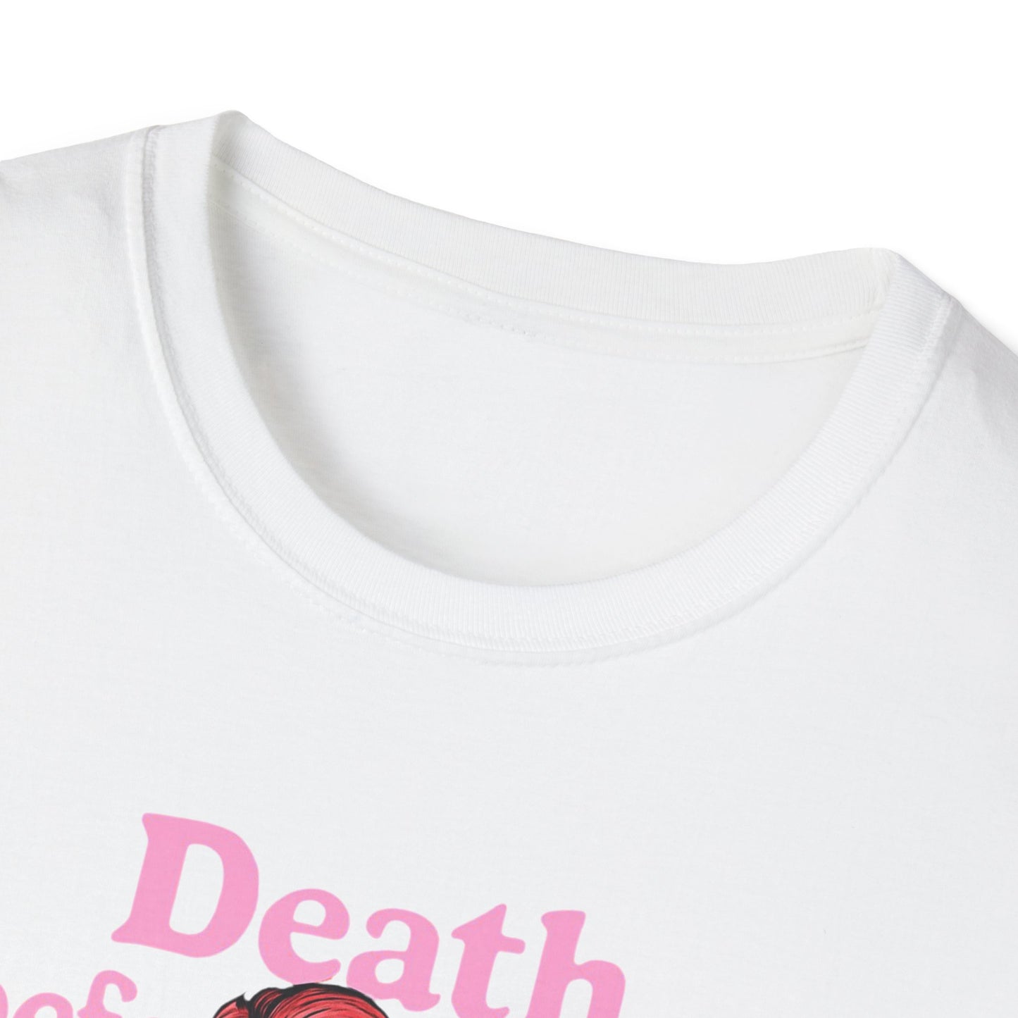 Edgy Coffee Lover T-Shirt, Fun Graphic Tee, Unisex Apparel, Death Before Decaf Shirt, Alternative Fashion, Gift for Caffeine Addicts