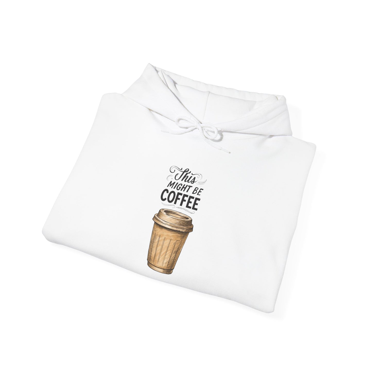 Coffee Lover's Heavy Blend Hoodie, Funny Hoodie, Gift for Coffee Lovers, Cozy Sweatshirt, Coffee Enthusiast Apparel