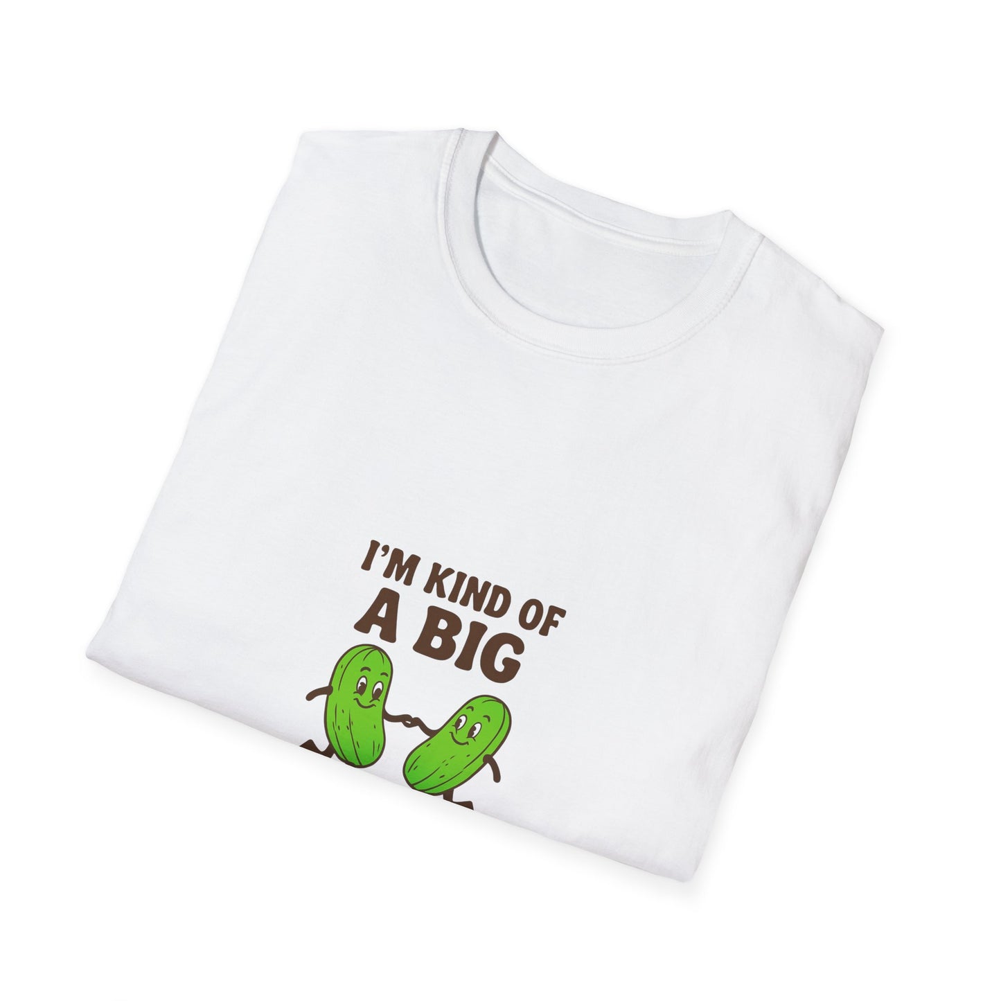 Funny Pickle T-Shirt, I’m Kind of a Big Dill Shirt, Quirky Gift for Food Lovers, Unisex Tee, Humor Apparel