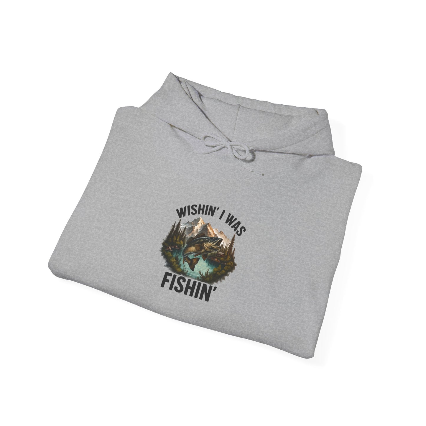 Fishing Lover's Unisex Hoodie, Relaxed Fit, Casual Sweatshirt, Perfect for Outdoor Adventures, Gift Idea for Fishermen