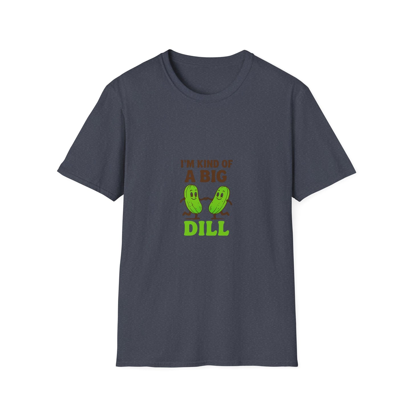Funny Pickle T-Shirt, I’m Kind of a Big Dill Shirt, Quirky Gift for Food Lovers, Unisex Tee, Humor Apparel