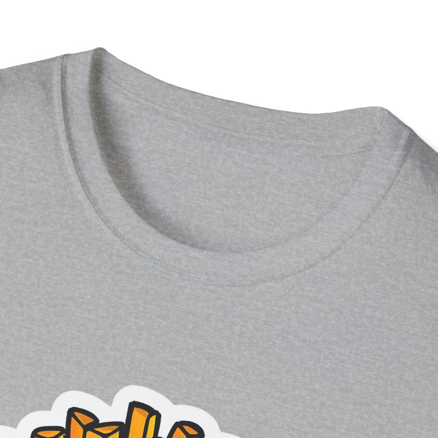 Fries Before Guys Unisex T-Shirt, Funny Foodie Tee, Ideal Gift for Food Lovers, Casual Everyday Wear, Great for Birthdays and Holidays