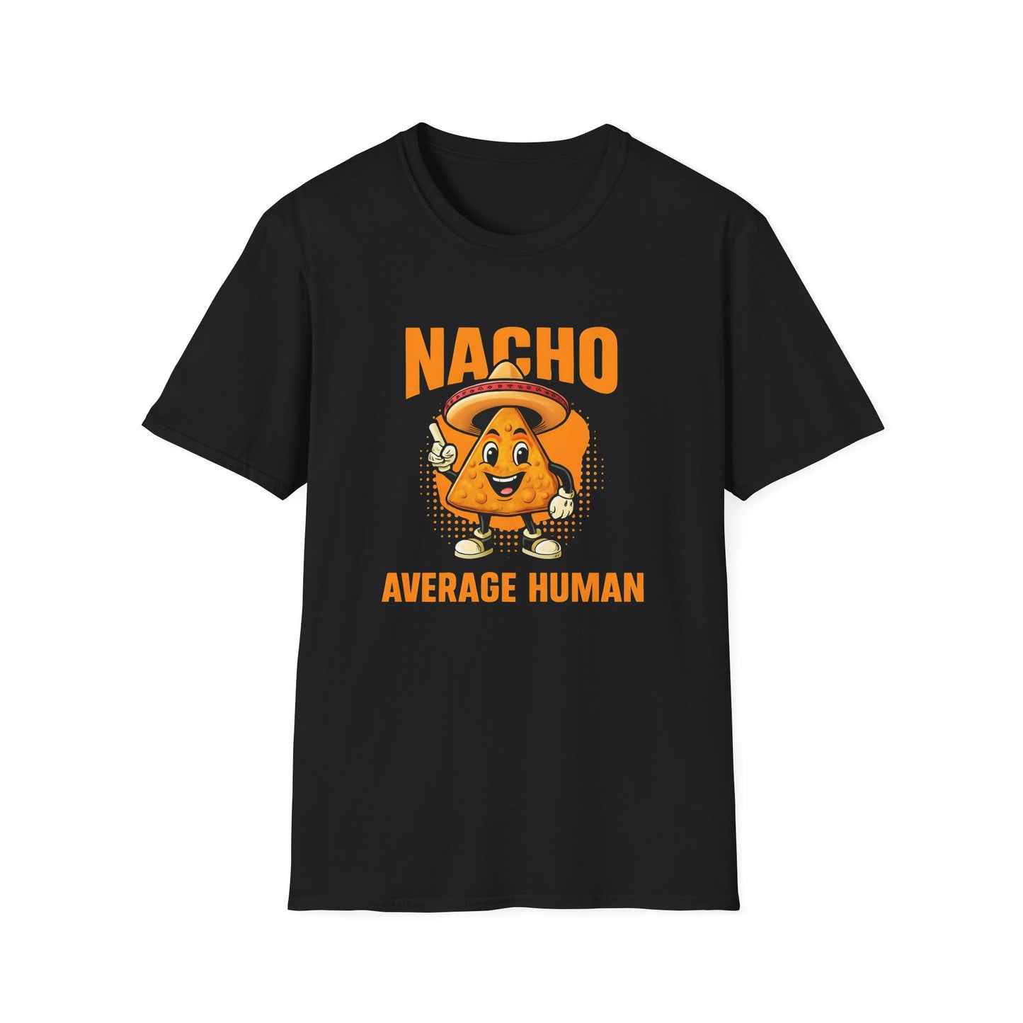 Fun Foodie Graphic Tee, Unisex Nacho T-Shirt, Casual Everyday Wear, Gift for Taco Lovers, Food-Themed Apparel