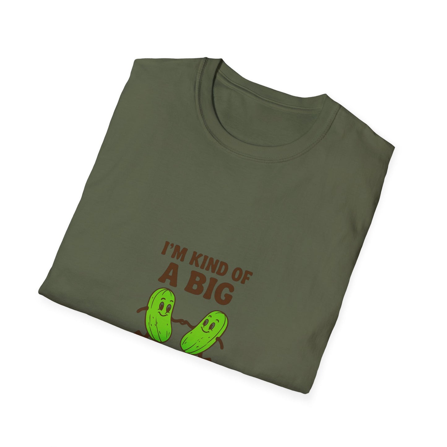 Funny Pickle T-Shirt, I’m Kind of a Big Dill Shirt, Quirky Gift for Food Lovers, Unisex Tee, Humor Apparel