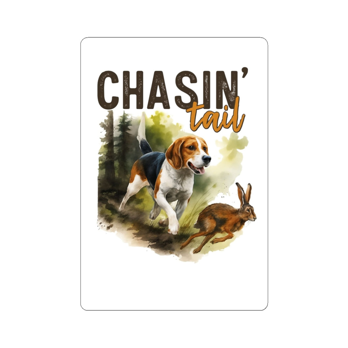 Beagle Lover Kiss-Cut Stickers | Dog Enthusiast Decal, Animal Lover Gift, Pet Themed Decor, Laptop Stickers, Outdoor Adventure Accessories
