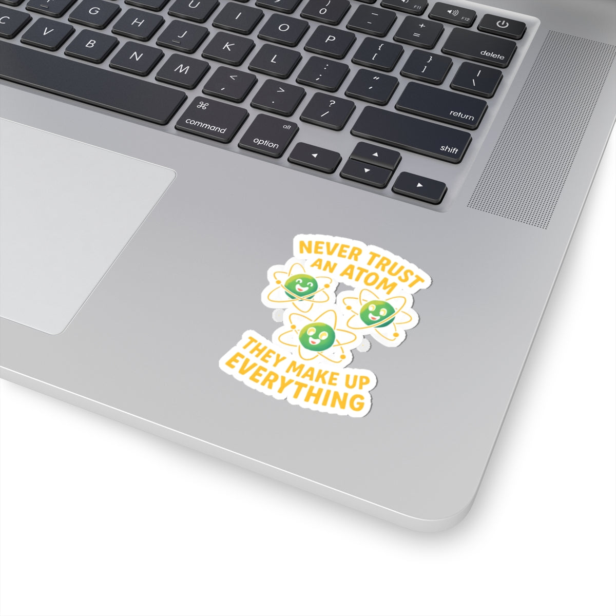 Fun Science Kiss-Cut Stickers, Cute Atom Stickers for Teens, Classroom Decor, Gift Idea for Science Lovers, Laptop Stickers