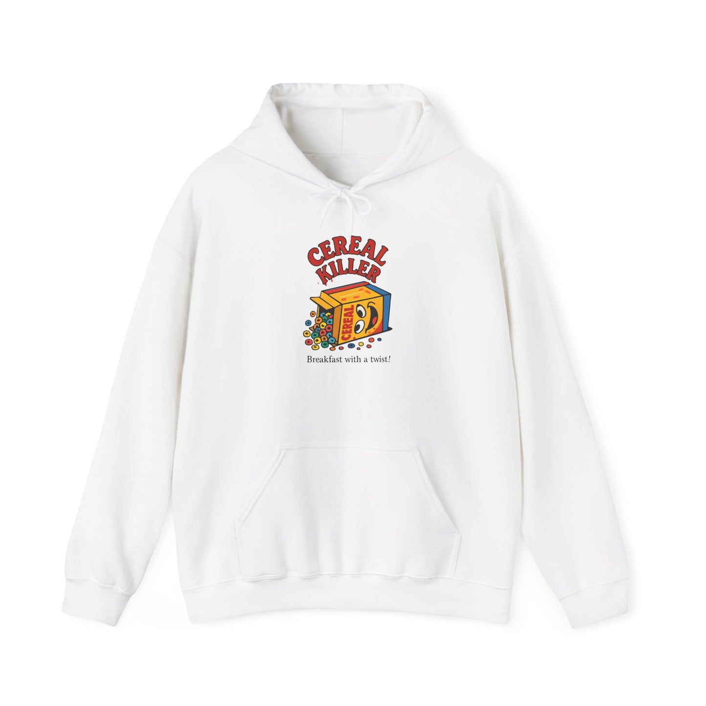 Cereal Killer Hoodie - Fun Casual Sweatshirt, Perfect for Breakfast Lovers, Gift for Foodies, Cozy Loungewear, Unique Funny Apparel