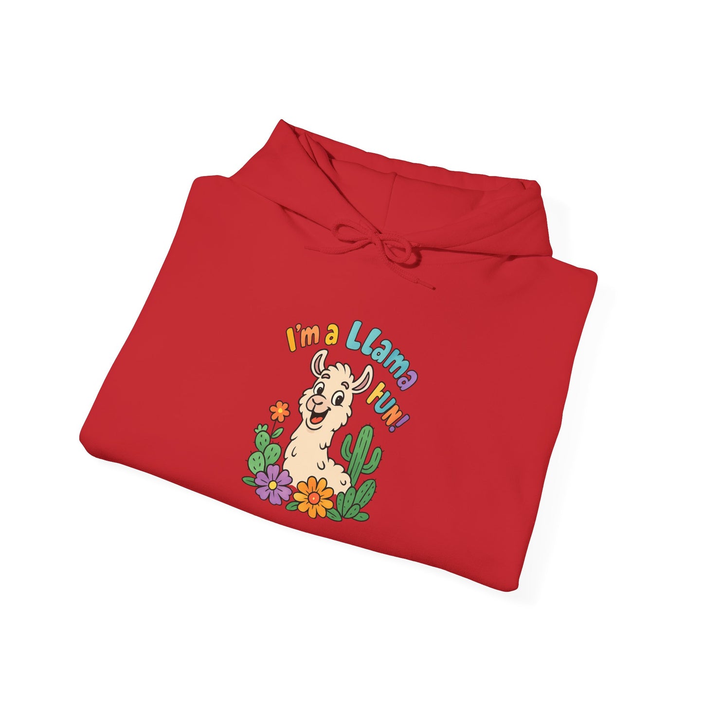 Cute Llama Sweatshirt - I'm a Llama Mom, Animal Lover Gift, Cozy Hoodie, Unique Sweatshirt, Fun Sweatshirt for Any Occasion