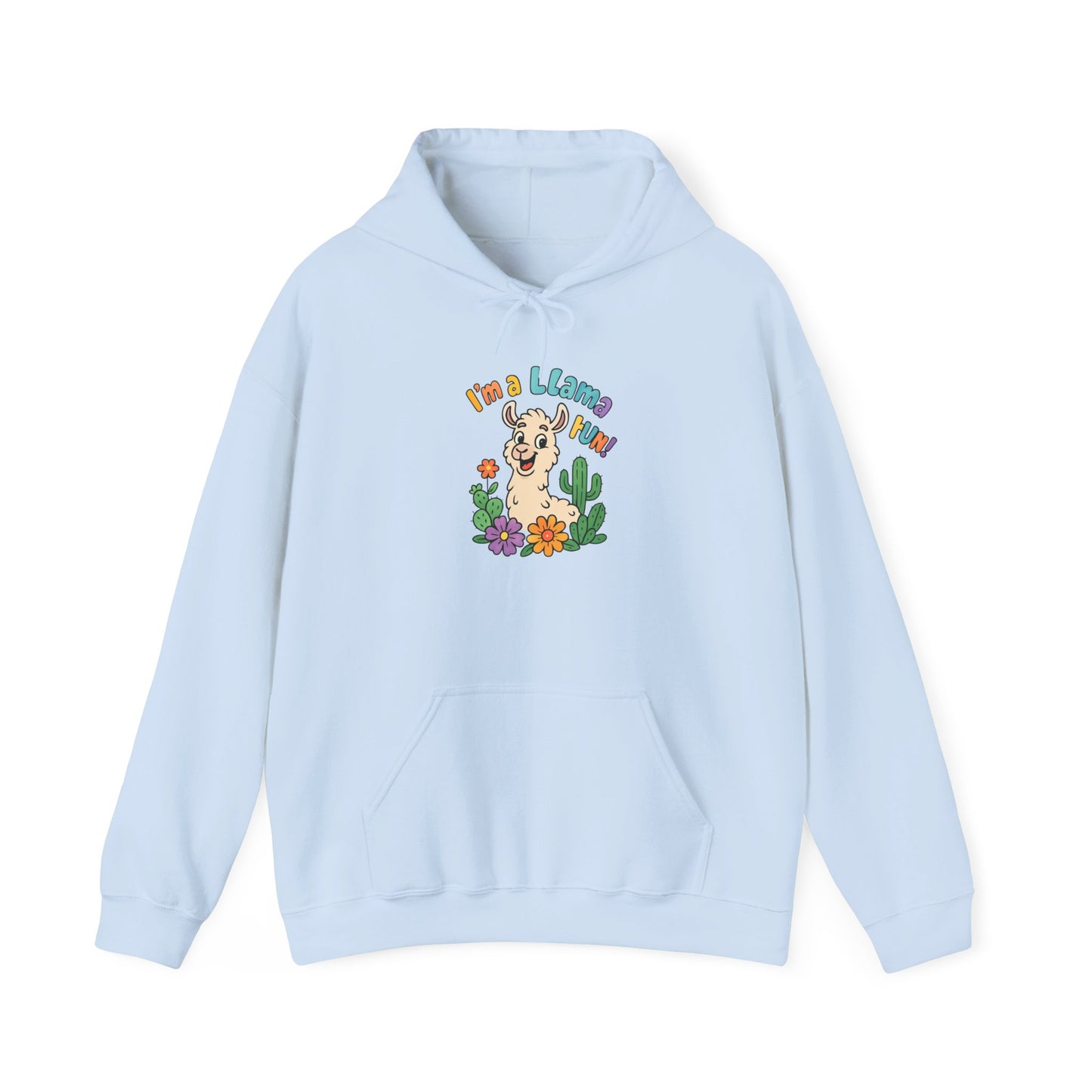 Cute Llama Sweatshirt - I'm a Llama Mom, Animal Lover Gift, Cozy Hoodie, Unique Sweatshirt, Fun Sweatshirt for Any Occasion