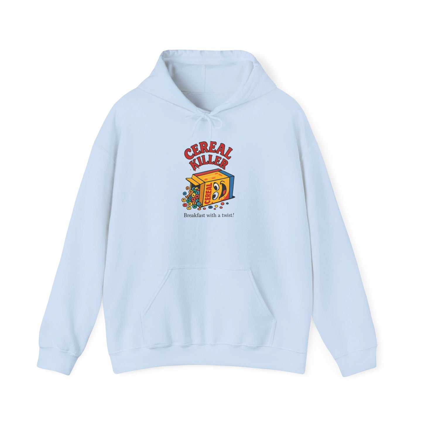 Cereal Killer Hoodie - Fun Casual Sweatshirt, Perfect for Breakfast Lovers, Gift for Foodies, Cozy Loungewear, Unique Funny Apparel