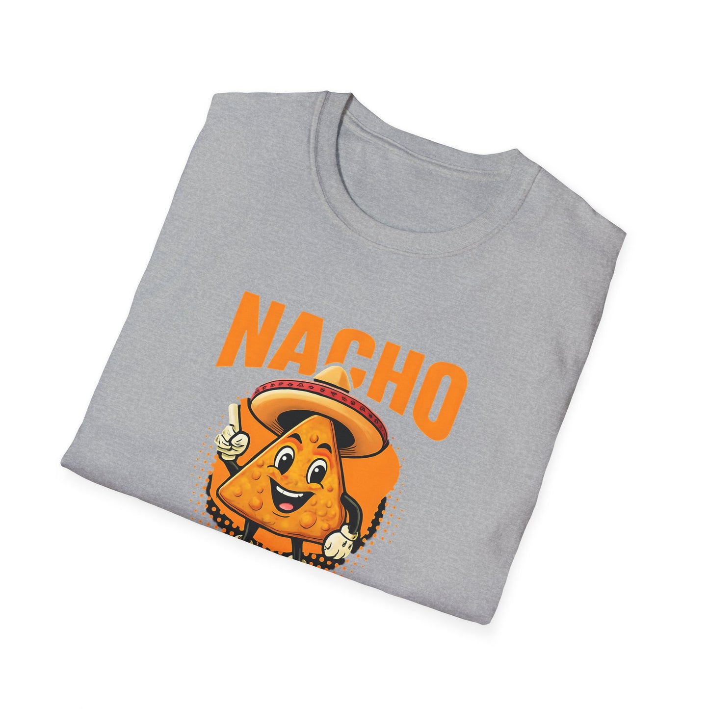 Fun Foodie Graphic Tee, Unisex Nacho T-Shirt, Casual Everyday Wear, Gift for Taco Lovers, Food-Themed Apparel