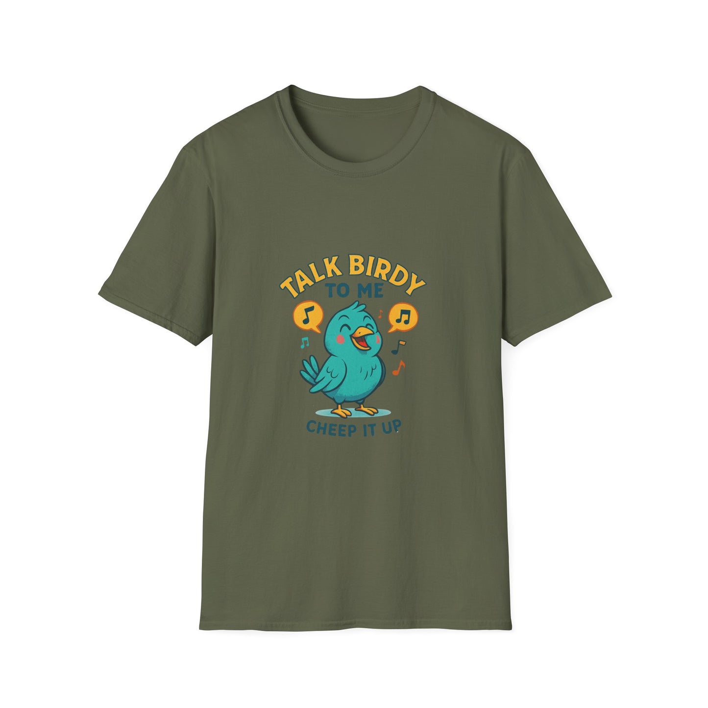 Funny Bird T-Shirt, Gift for Bird Lovers, Cute Animal Shirt, Casual Wear, Birthday, Animal Rescue