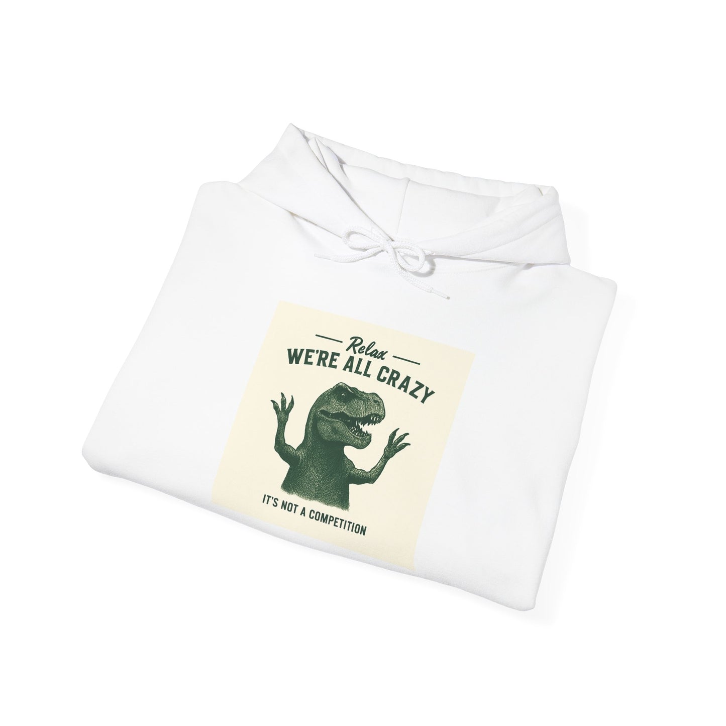 Crazy Vibes Hooded Sweatshirt, Fun Pullover, Gift for Friends, Unique Design, Hipster Apparel, Relaxed Style