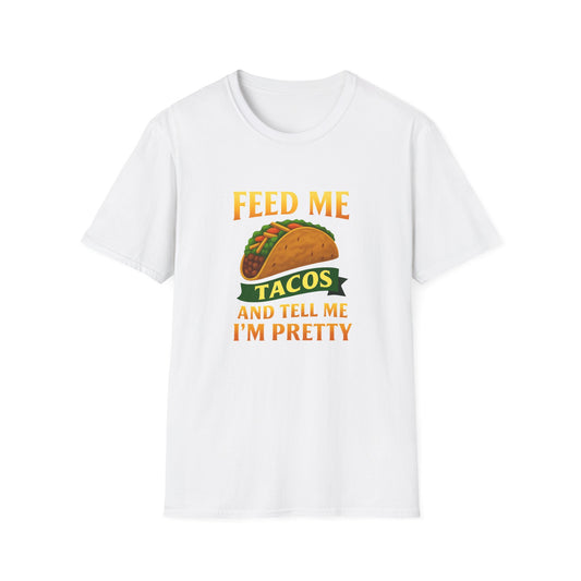 Funny Taco T-Shirt, Casual Foodie Tee, Gift for Taco Lovers, Cute Food Humor Shirt, Fun Statement Top