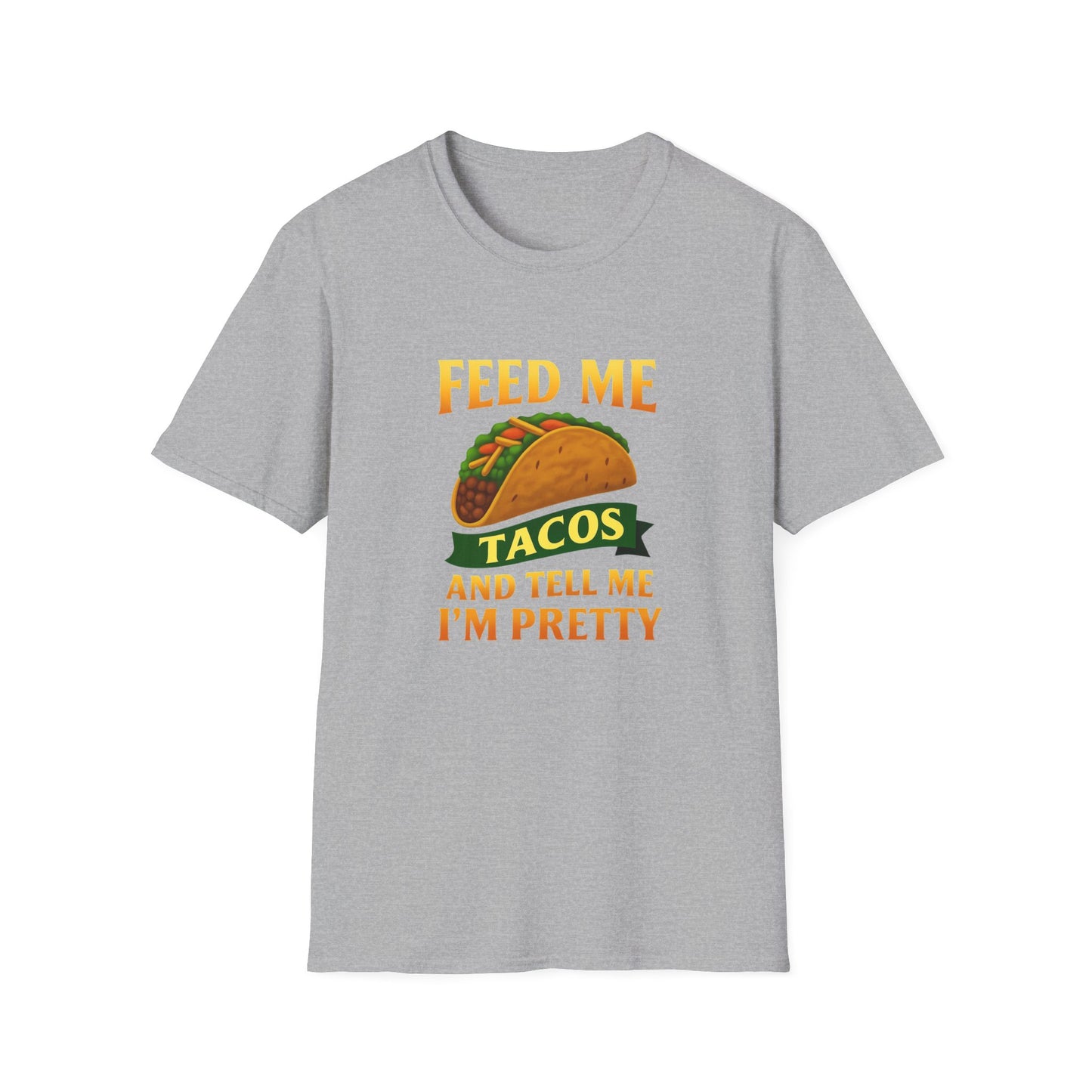 Funny Taco T-Shirt, Casual Foodie Tee, Gift for Taco Lovers, Cute Food Humor Shirt, Fun Statement Top