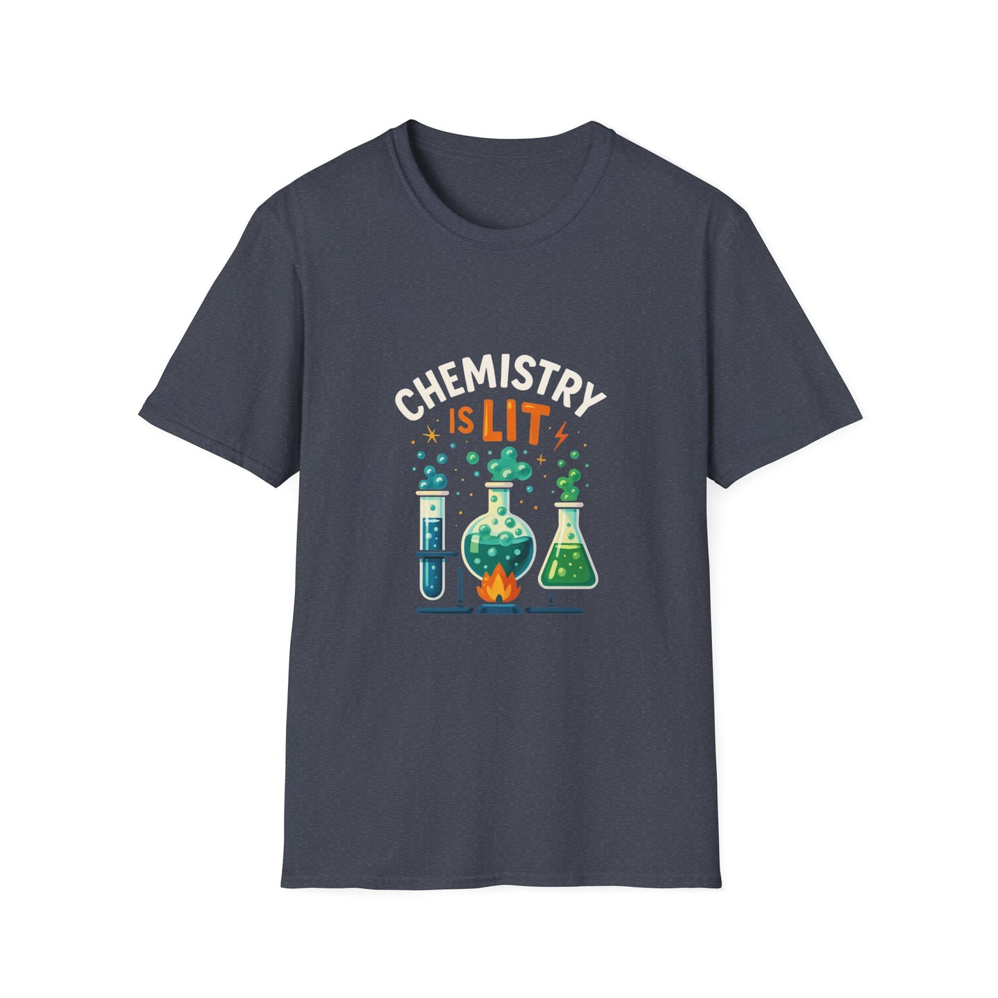 Chemistry is Lit T-Shirt for Science Lovers, Funny Science Tee, Unisex Gift, Birthday Gift, Teacher Appreciation, Science Apparel