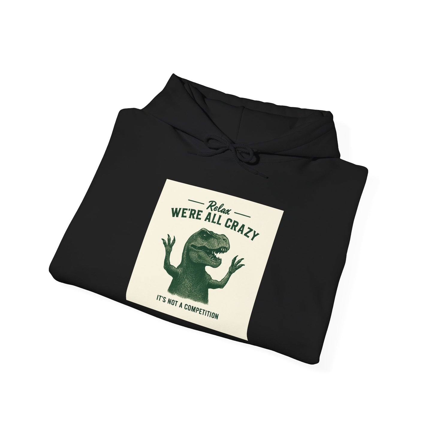 Crazy Vibes Hooded Sweatshirt, Fun Pullover, Gift for Friends, Unique Design, Hipster Apparel, Relaxed Style